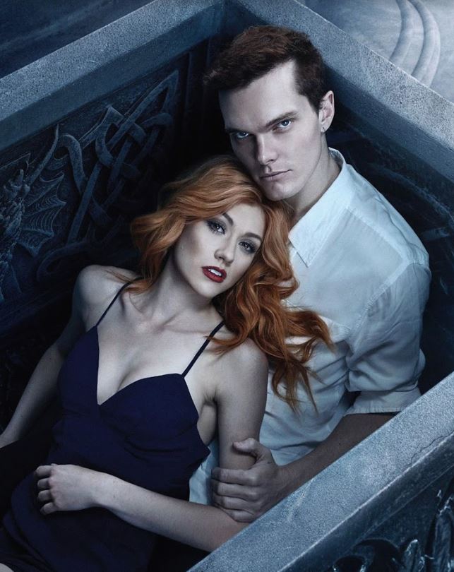 Shadowhunters Duo Autograph - Katherine McNamara & Luke Baines