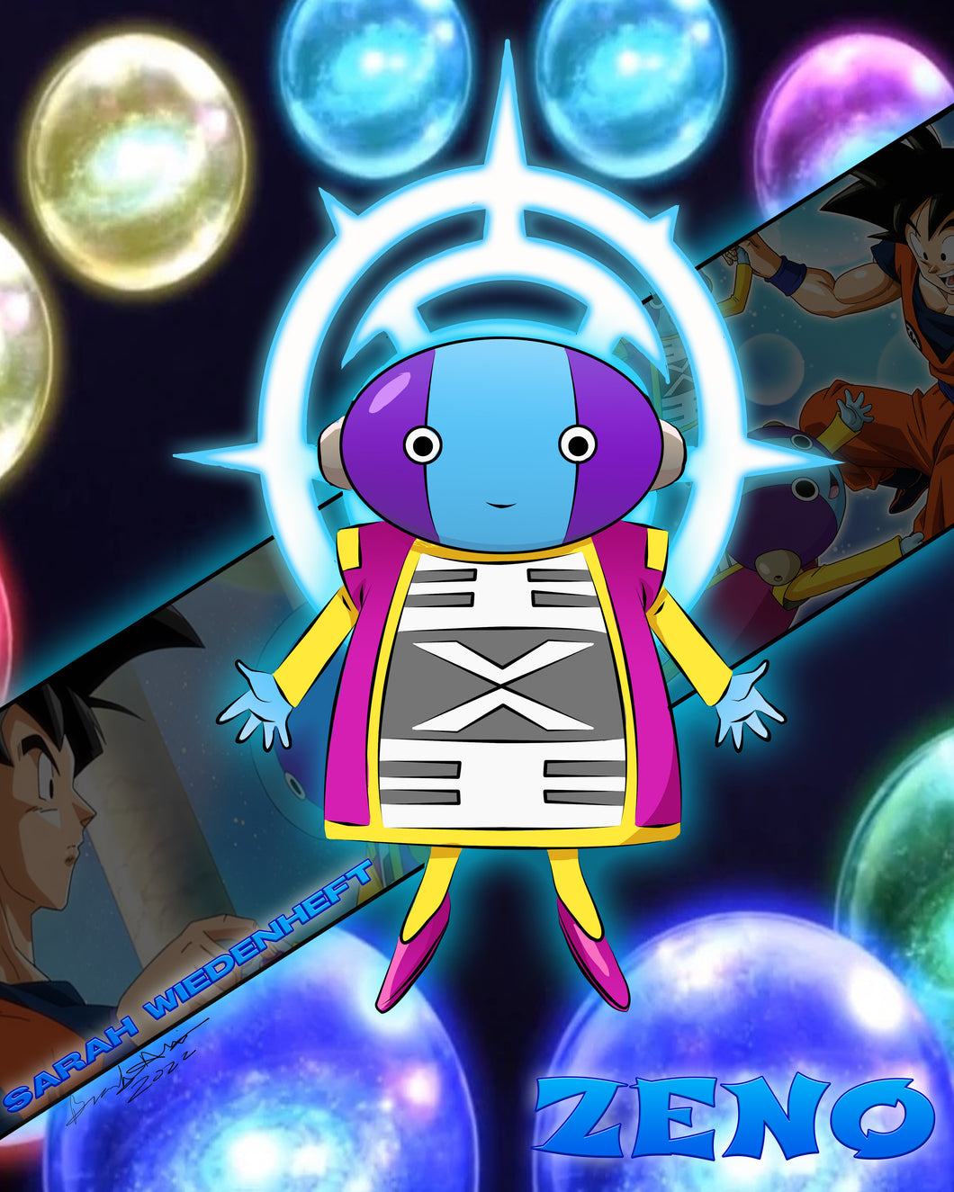 Sarah Wiedenheft Autograph - Dragon Ball