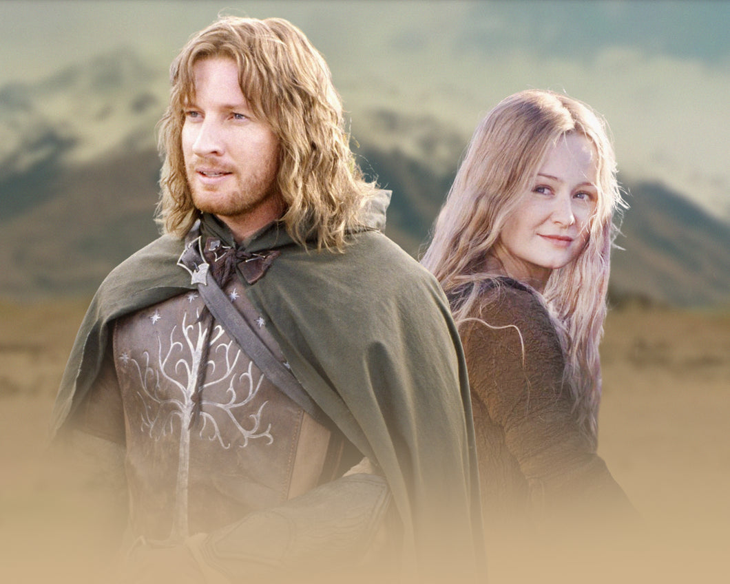 Lord of the Rings Duo Autograph - David Wenham & Miranda Otto