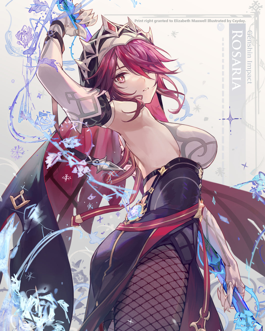 Elizabeth Maxwell Autograph - Genshin Impact