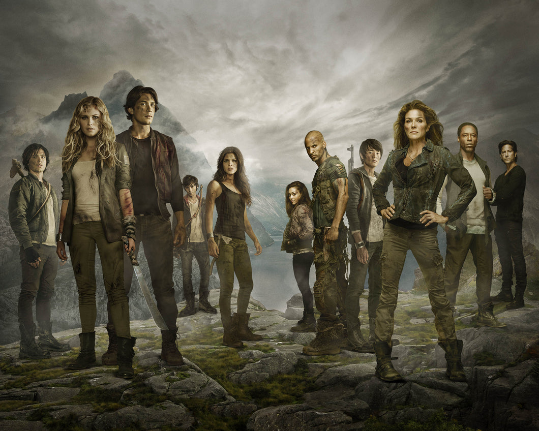 The 100 Duo Autograph - Christopher Larkin & Ricky Whittle