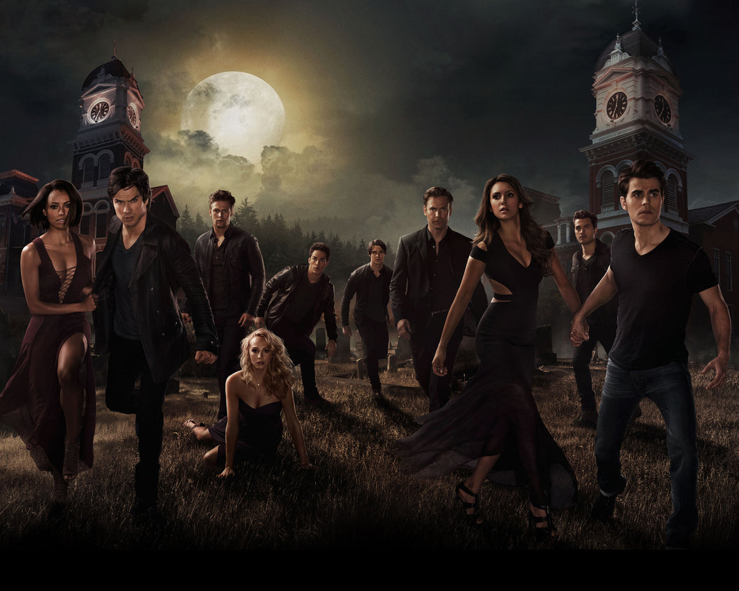 Vampire Diaries Duo Autograph - Matt Davis & Michael Malarkey *LAST ONE*