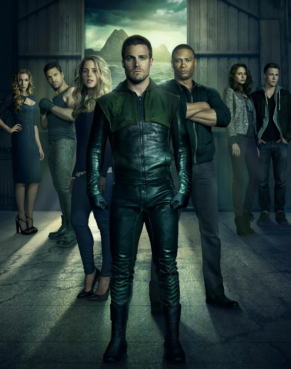 Arrow Trio Autograph - Katie Cassidy, Willa Holland & Colton Haynes