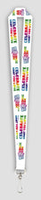 Oz Comic-Con Lanyard - Rainbow White