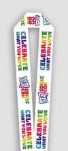 Oz Comic-Con Lanyard - Rainbow White