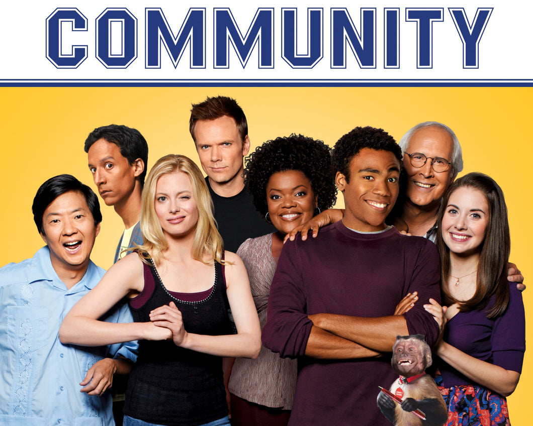 Danny Pudi Absentee Autograph - Community