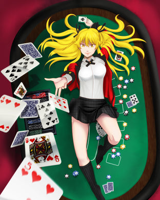 Christina Kelly Autograph - Kakegurui