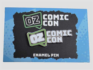 Oz Comic-Con Enamel Pin - Logo