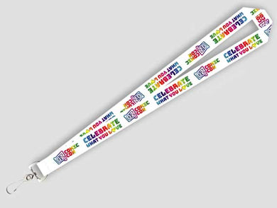 Oz Comic-Con Lanyard - Rainbow White