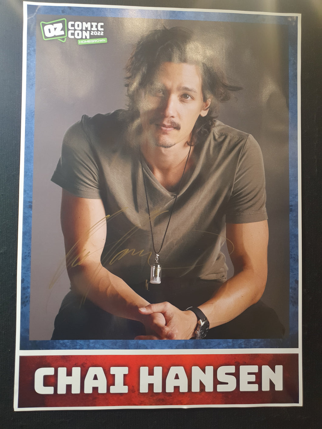 Chai Hansen Autograph A1 Poster