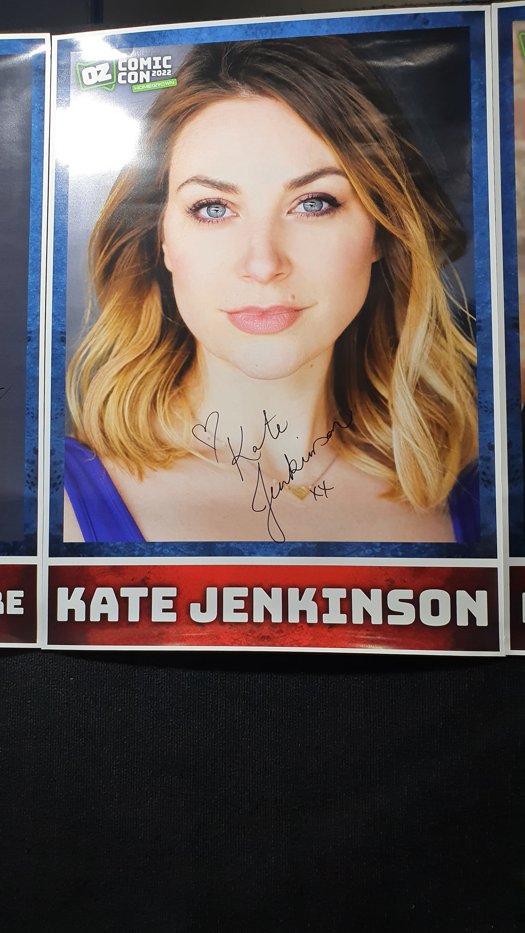 Kate Jenkinson Autographed Poster