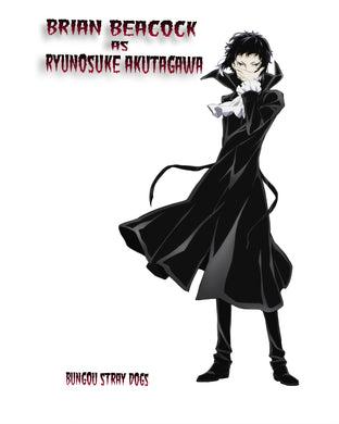 Brian Beacock Autograph - Bungou Stray Dogs
