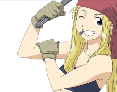 Caitlin Glass Autograph - Full Metal Alchemist