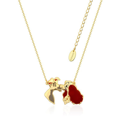 Disney Lady & the Tramp Necklace - Gold