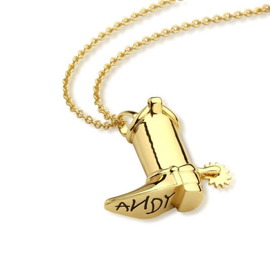 Disney Pixar Toy Story Woody Boot Necklace