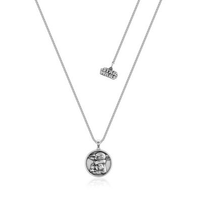 Star Wars Grogu Precious Cargo Medallion Necklace