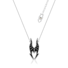 Maleficent Crystal Necklace - Silver