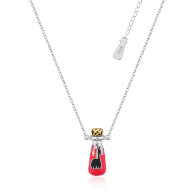Disney Yzma Llama Poison Bottle Necklace - Silver